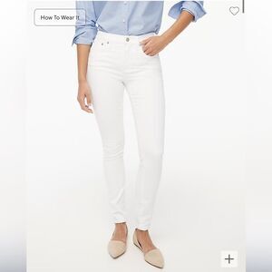 NWT J crew factory 9" mid-rise skinny jean in signature stretch